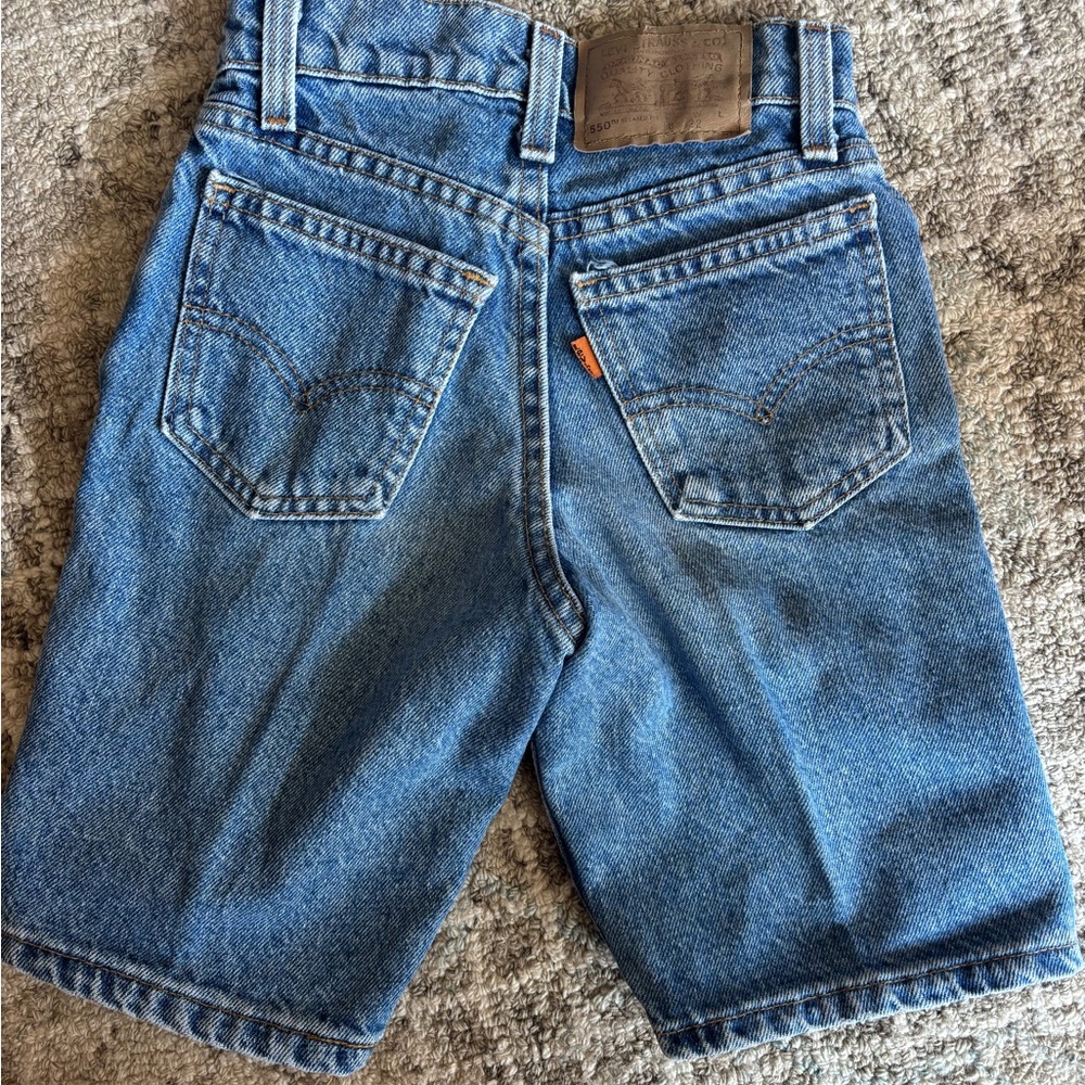 levi authentic girl shorts 8 slim